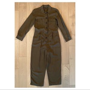 Massimo Dutti Utility Jumpsuit with Belt, Size M/ US 8